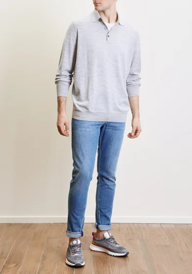 Джинсы цвет синий — превью 2