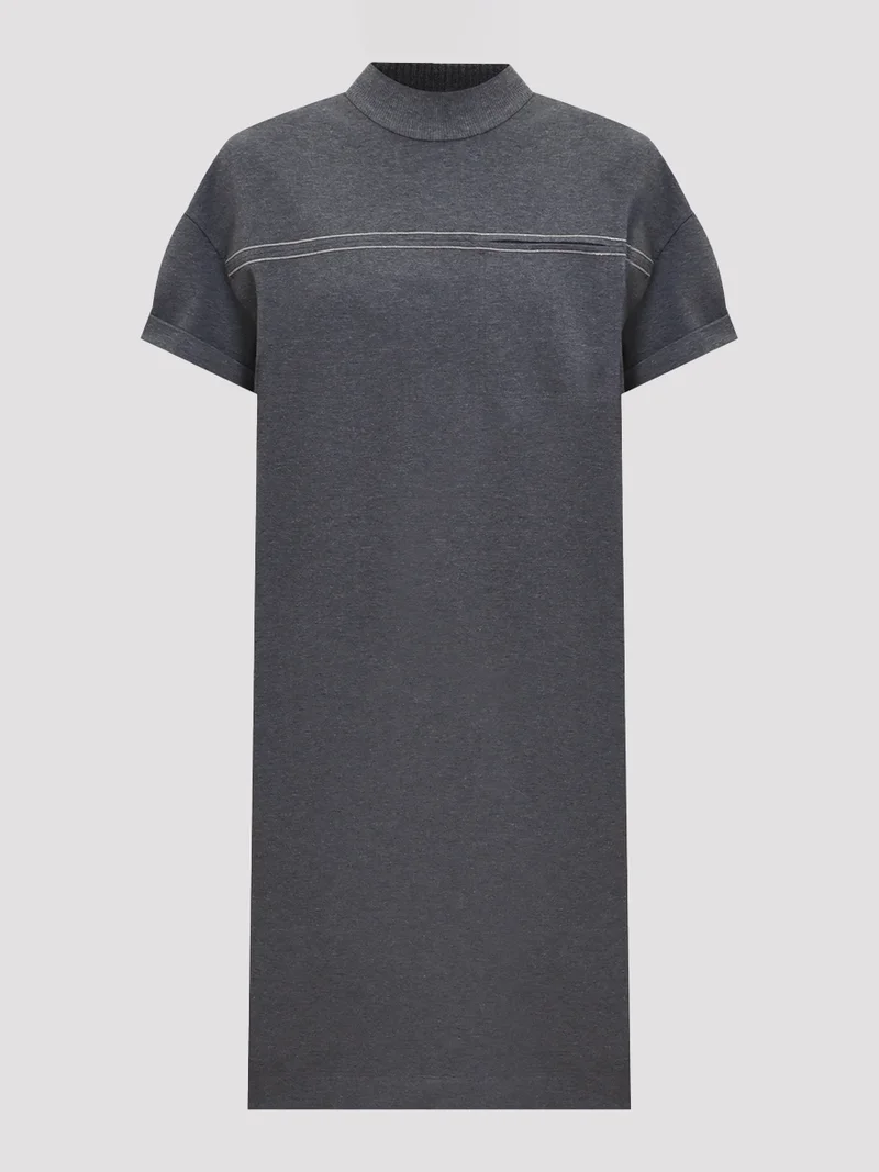 Платье цвет темно-серый