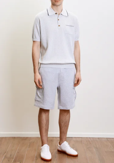 Шорты цвет жемчужный — превью 3