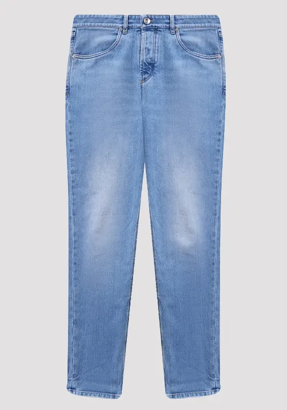Джинсы цвет светло-голубой