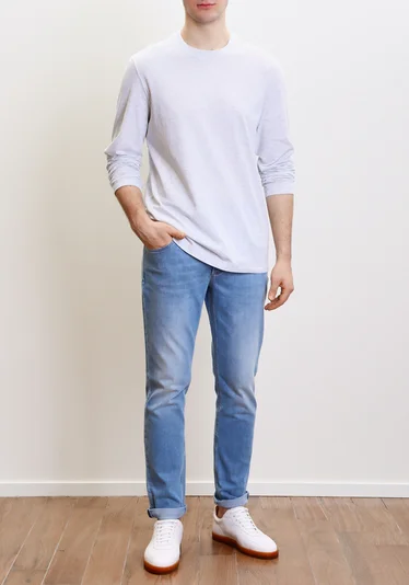 Джинсы цвет синий — превью 2