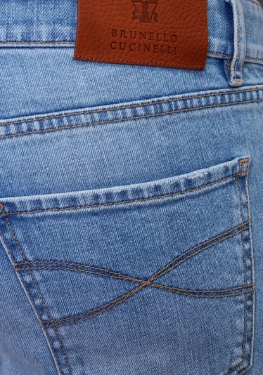 Джинсы цвет синий — превью 4