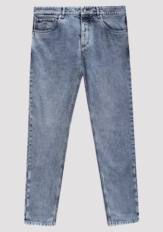 Джинсы цвет синий