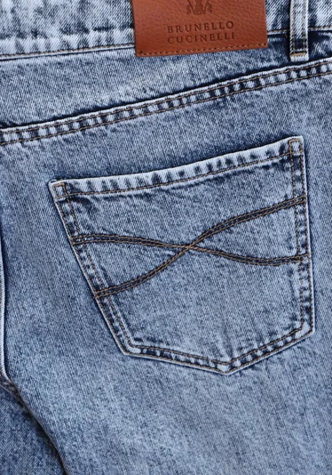 Джинсы цвет синий — превью 5